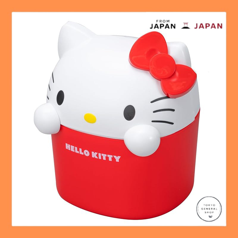 SEIWA Car Accessories Hello Kitty Dust Box Face Shape IMP338 with Lid ...