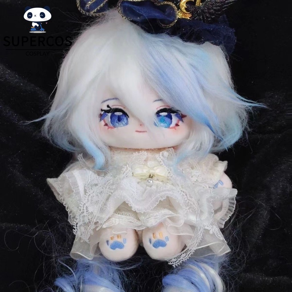 Genshin Impact Doll Furina Focalors Plush 20cm Soft Cute Stuffed ...