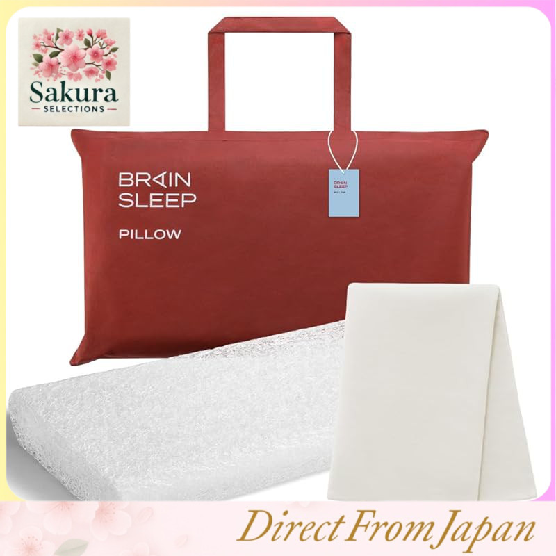BRAIN SLEEP Pillow 9-Gradation Washable Sleep Pillow with Cover