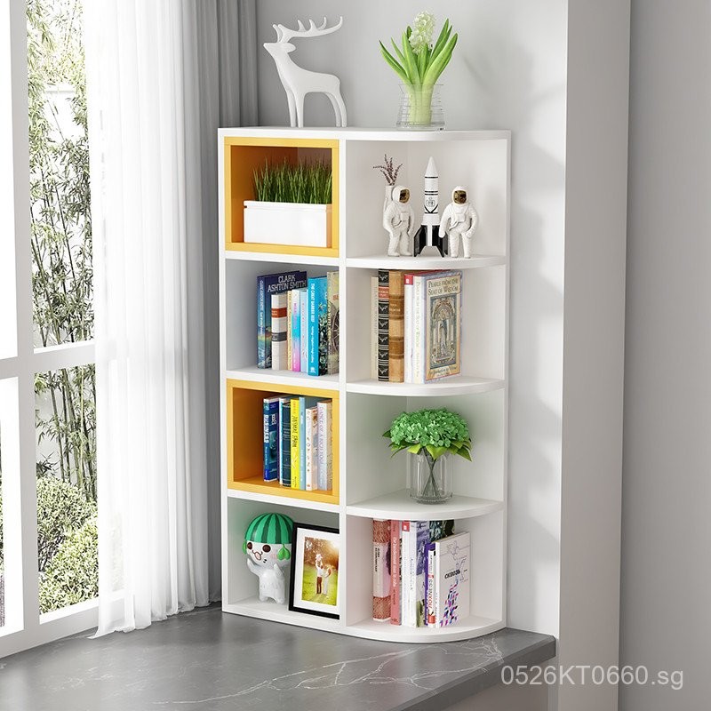 Storage Rack Bay Window Bedroom Storage Cabinet Small Bookshelf Home ...