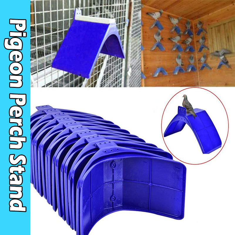 5PCS Pigeon Rest Stand Pigeon V Perch Frame Grill Dwelling Roost Roost ...