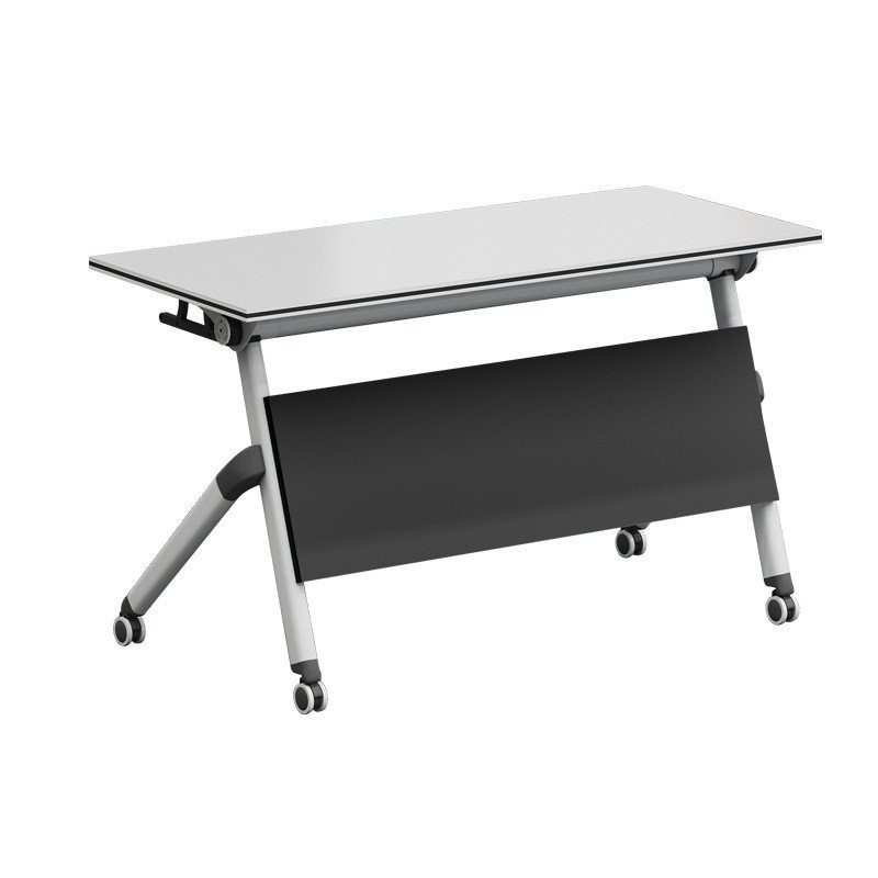 T Conference Table and Chair Set, Foldable Smart Strip Table, Training ...