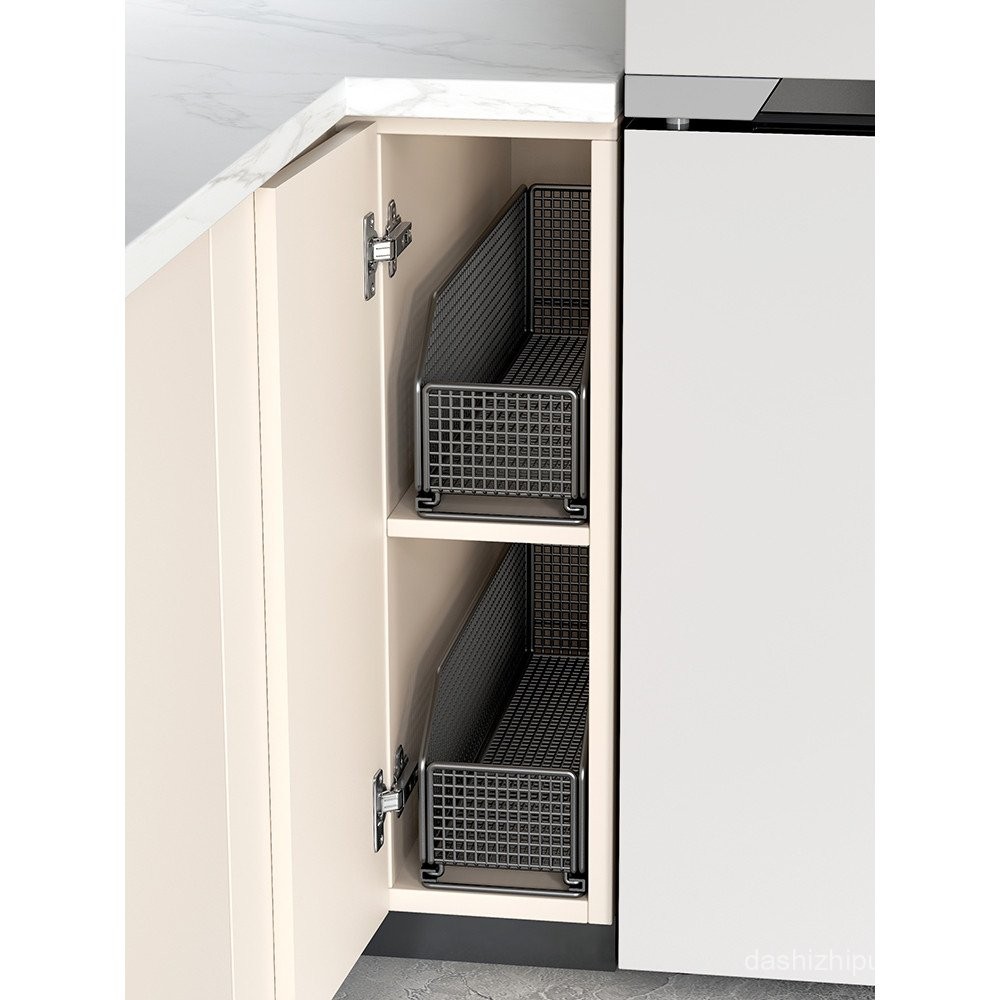 Kitchen Cabinet Pull-out Multi-functional Drawer Kitchen Sink Spice ...