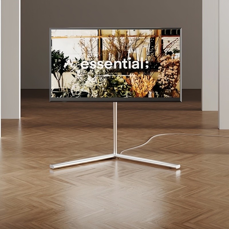 Silver Wing TV Movable Bracket Floor Trolley with Wheels Living ...