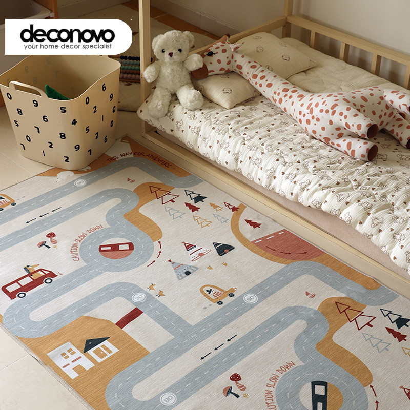Kids Carpet Playmat Rug City Life Great for Playing with Cars and Toys ...