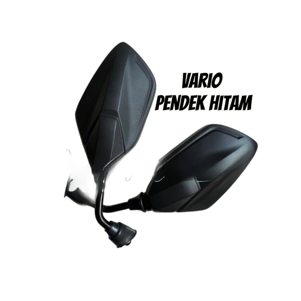 Sepasang spion vario 125 new tangkai pendek buat motor honda yamaha pcx mio beat vario - Gambar 3