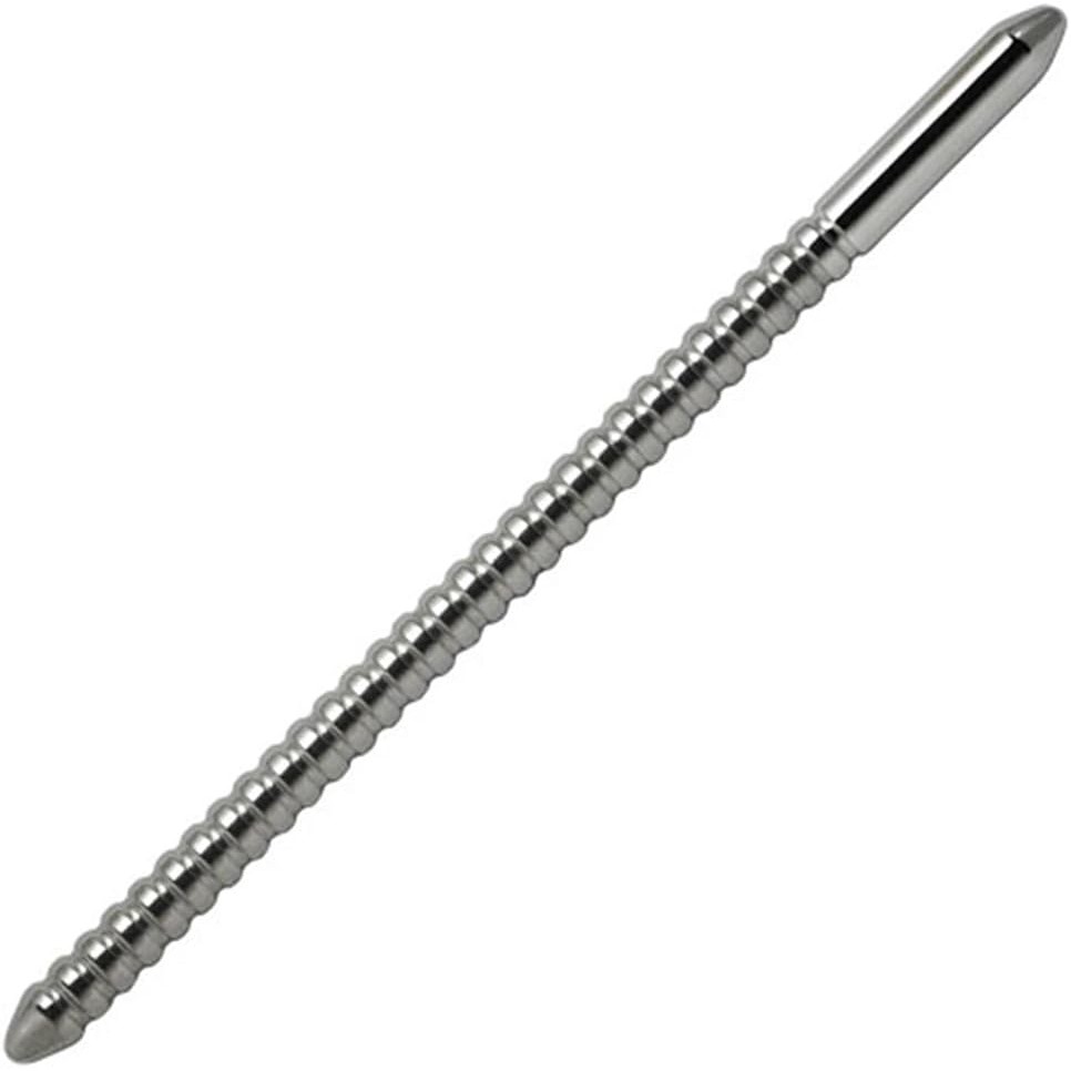Ribbed Urethral Sound - Surgical Steel Male Urethra Stretching Sounding ...