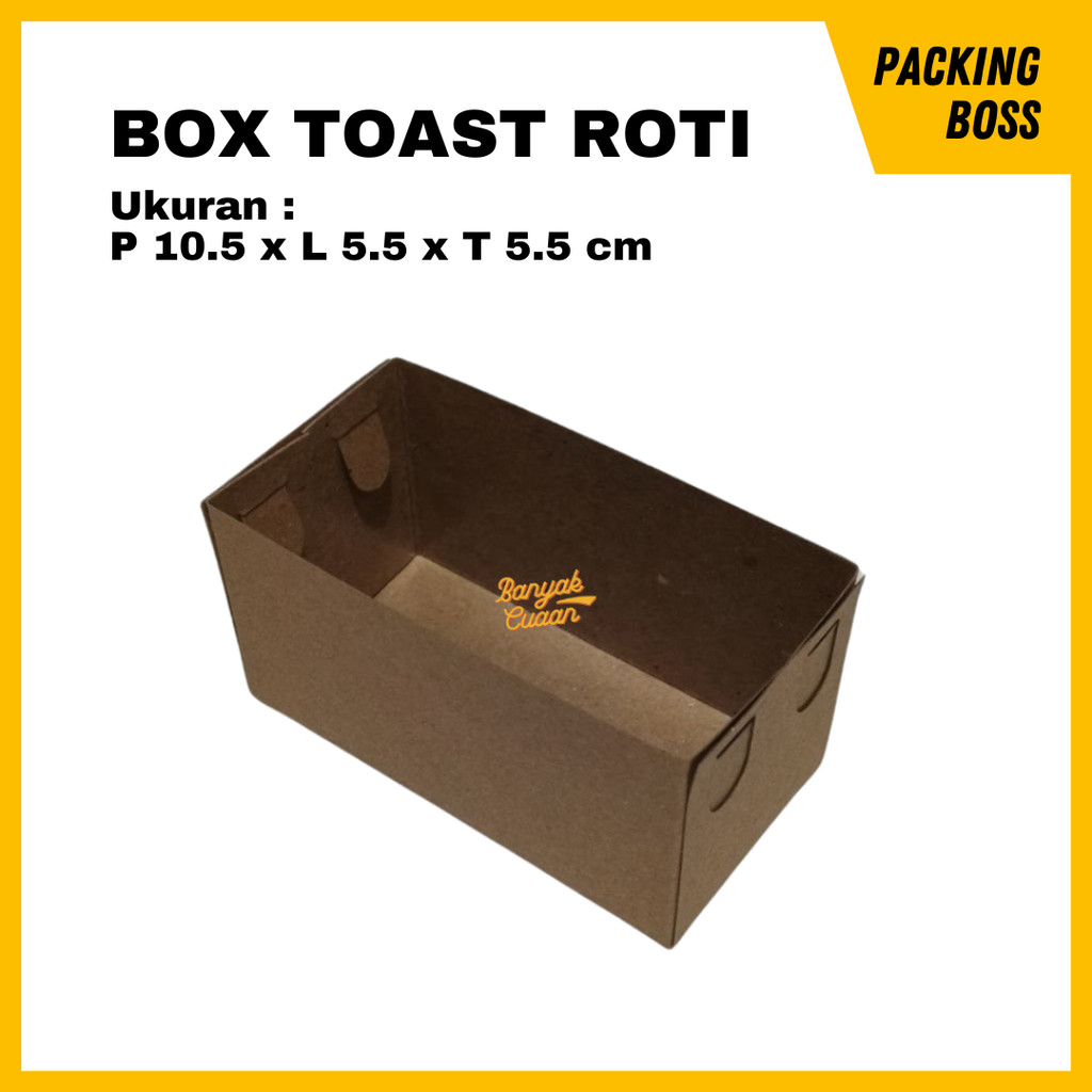 Toast Box Bread Box/ Bread Cardboard/ P 10.5 x W 5.5 x H 5.5 cm ...