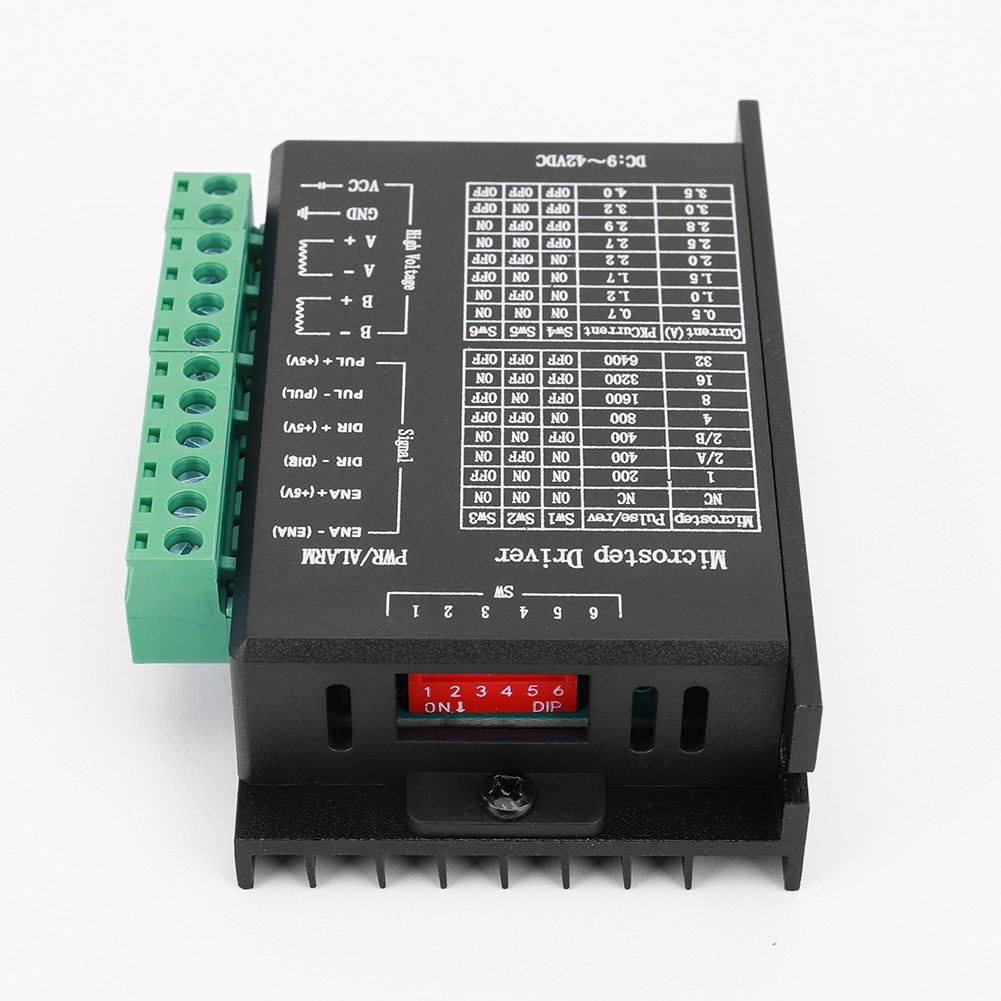TB6600 1 Axis 32 Segments Microstep Motor Driver for Nema 42 57 86 ...