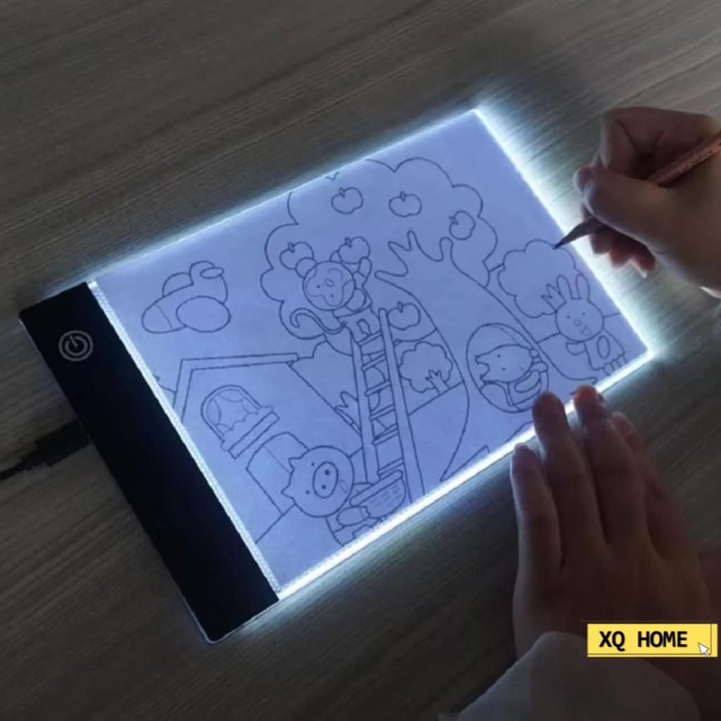 Portable A5/A4/A3 Tracing LED Copy Board Light Box 3 Level Dimming ...