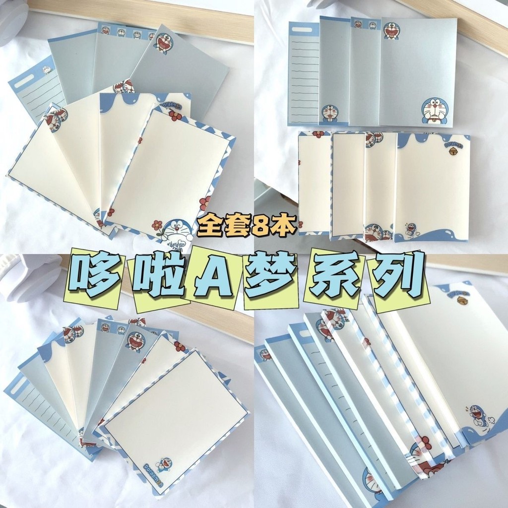 A7 Doraemon Cute Cartoon Notepad Japanese Style High-value Student ...