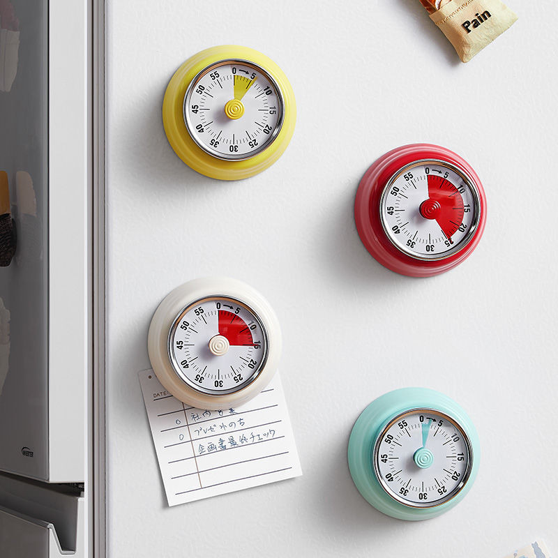 Japanese Style Mechanical Timer Kitchen Cooking Timer Reminder Visual ...