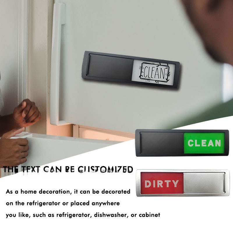 【Shipment within 24 hours‌】Custom Dishwasher Magnet Clean Indicator ...