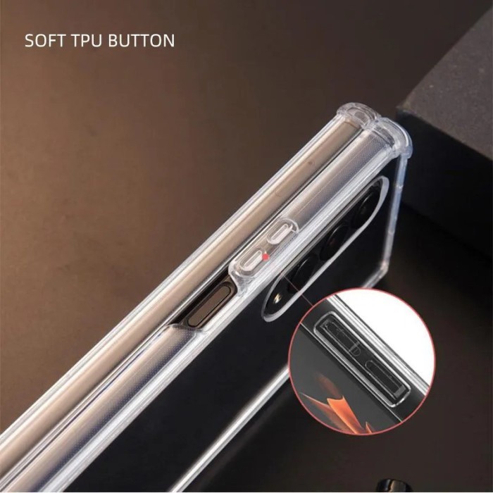 Case Samsung Galaxy Z Fold 5 Fold5 Clear Magsafe Slim Cover - Gambar 4
