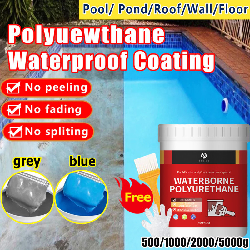 Waterproof Glue 1000g Waterproof Coating Roofing Wall Leaking Swimming ...