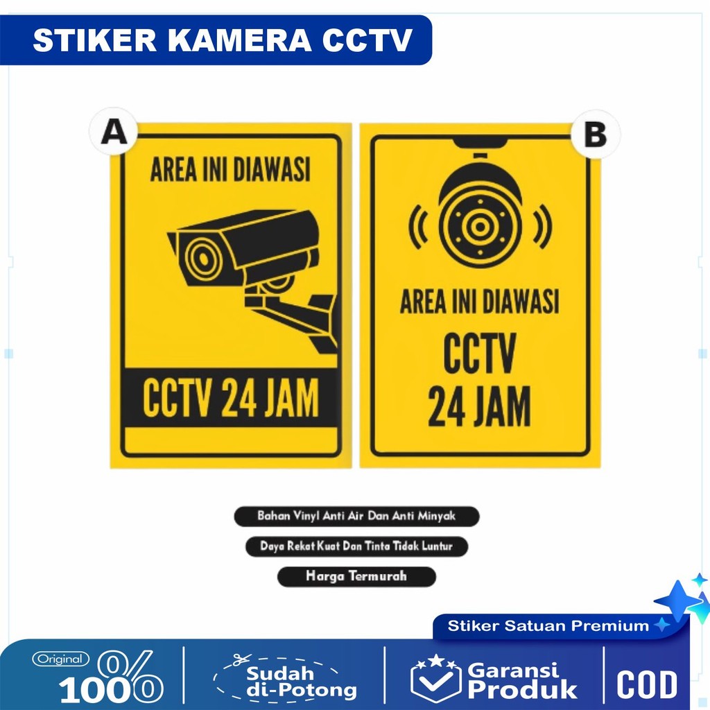 CCTV Stickers CCTV Sticker/s 24-Hour CCTV Sticker/s 24-Hour CCTV ...