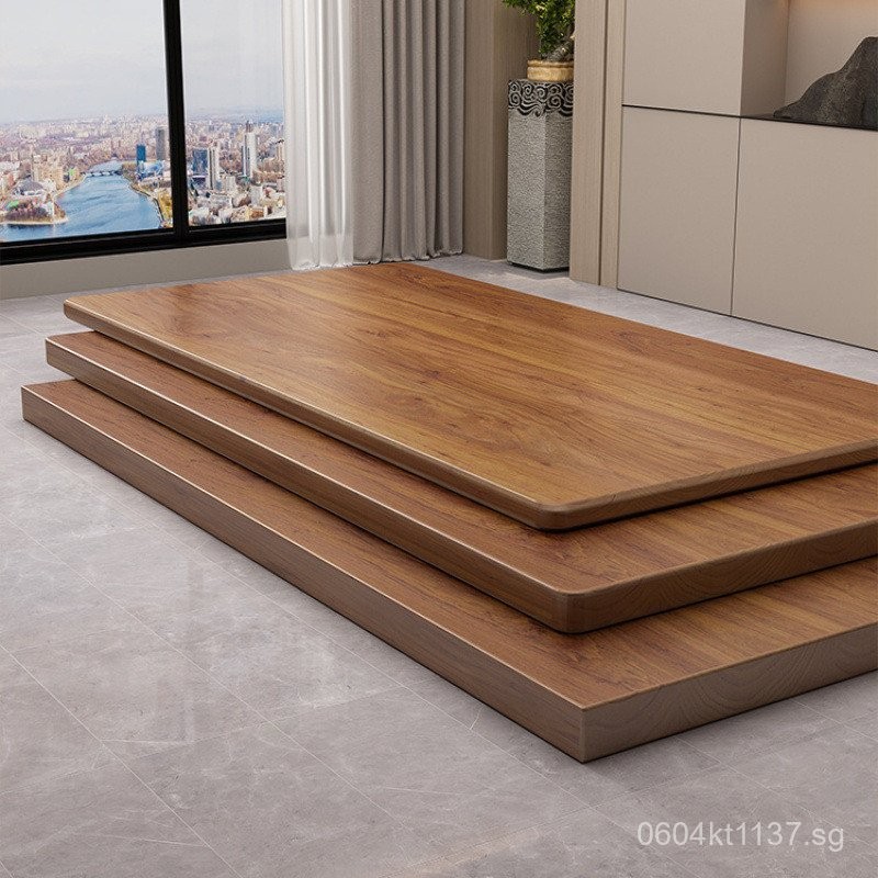 Bay Window Sill Panel Office Bar Counter Panel Solid Wood Computer Desk ...