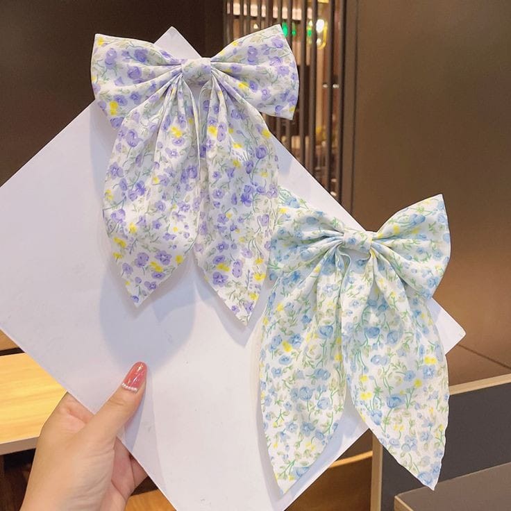 Pitarambut Jumbo Polkadot Wanita Anak Nyaman - Gambar 4