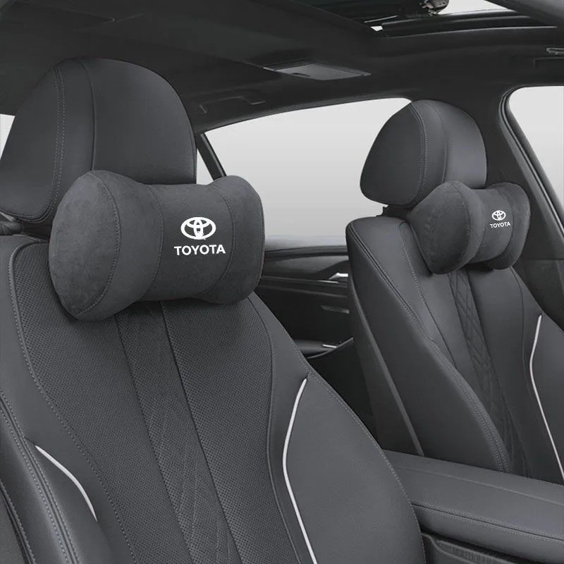 RMSONE Black Car Floor Mats With Red Heart Heel Pad | Universal Fit For Toyota (Auris, Avensis, Aygo, Corolla) & More