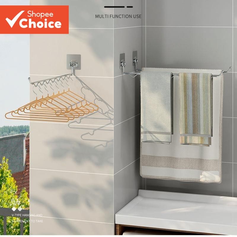 Stainless Steel Folding Drying Racks Invisible Free Perforated Drying ...