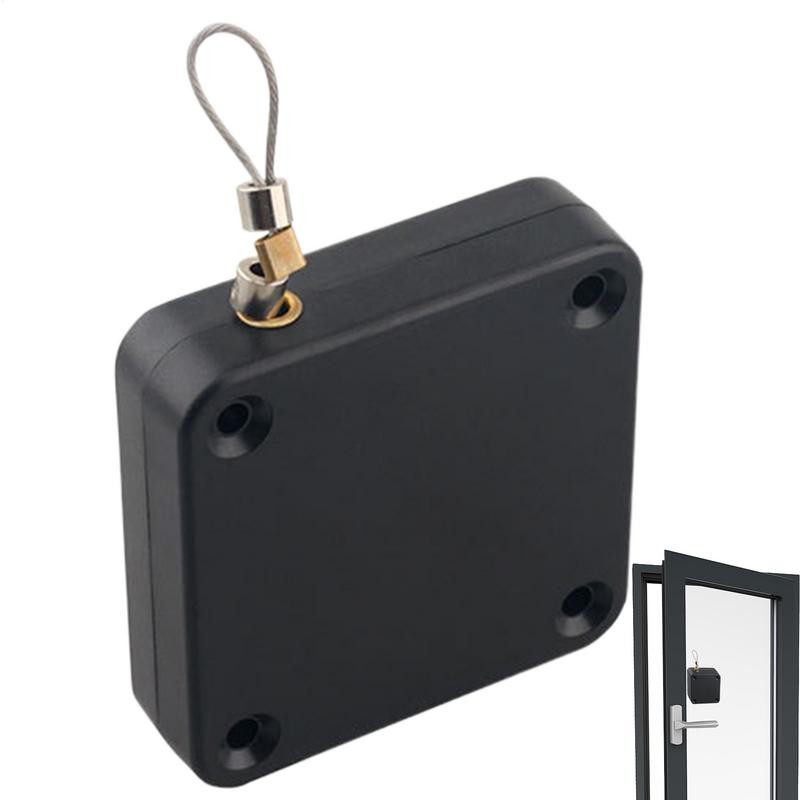 Automatic Sliding Screen Closer No-Punching Retractable Storm Door ...