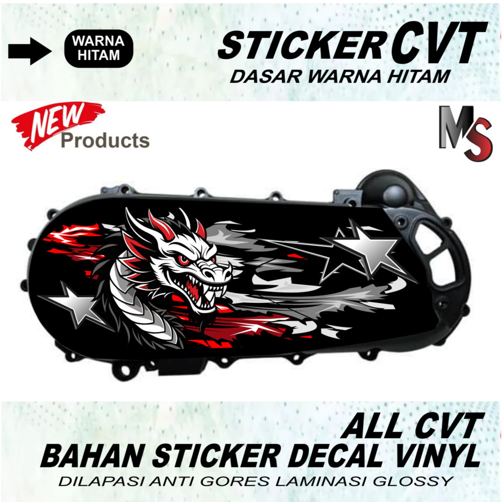 CVT BAK STICKER DECAL STAR MOTIF ALL CVT STICKER Y3 STICKER LIST ...