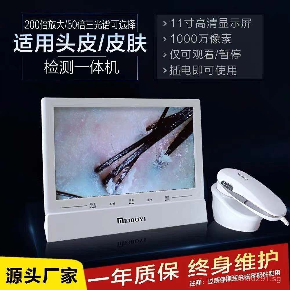 Hair Follicle Integrated Machine Scalp Skin Detector Hair Salon with ...
