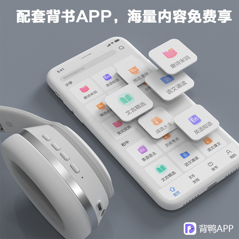 Xiaodu Ban Ear-Mounted Book Recitation Device with Amplified Sound for ...
