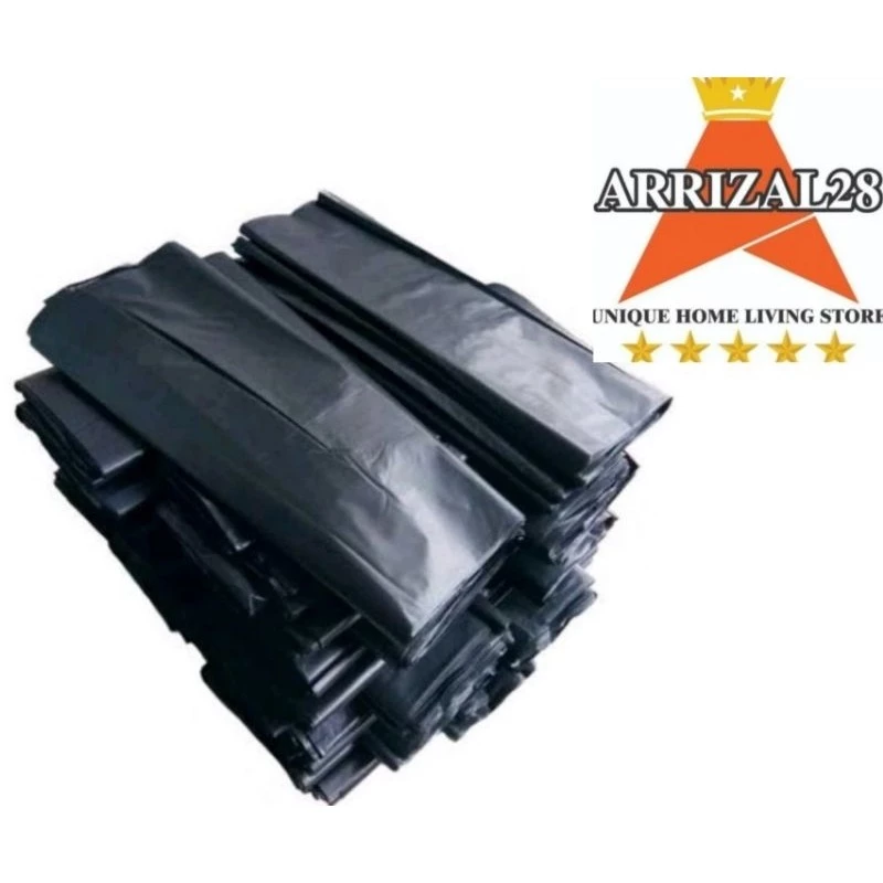 AFL Kantong Plastik Hitam 50x60 Isi 100 Pcs