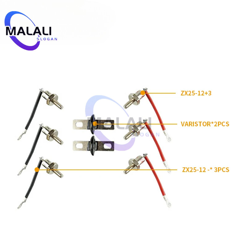 100% Full Ampere Rotating Bridge Rectifier Diode Kit 25A RSK2001 ZX-25A ...