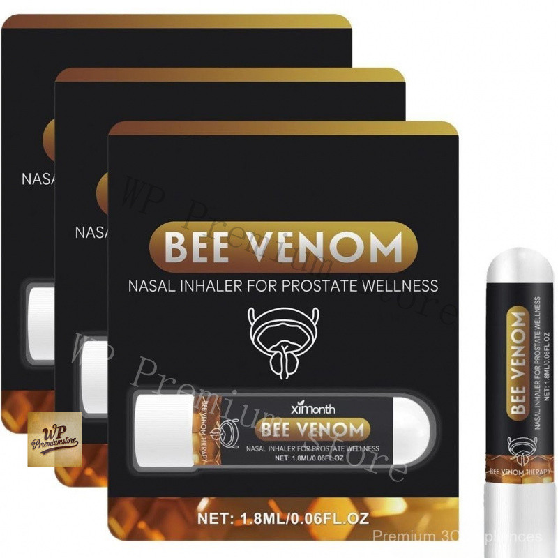 Beemax Nasal Inhaler Stick for Men, Beebreathe Bee Wellness Inhaler ...