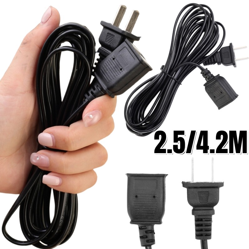 2.5/4.2M 2-Pin Power Extension Cord - Cable Extension Cords Adapter ...