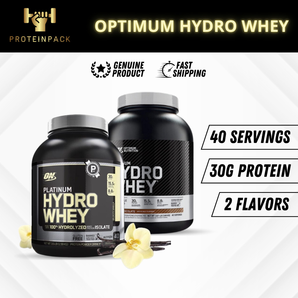 Optimum Nutrition 3.5 lbs Hydro Whey Protein - Advanced Muscle Recovery ...