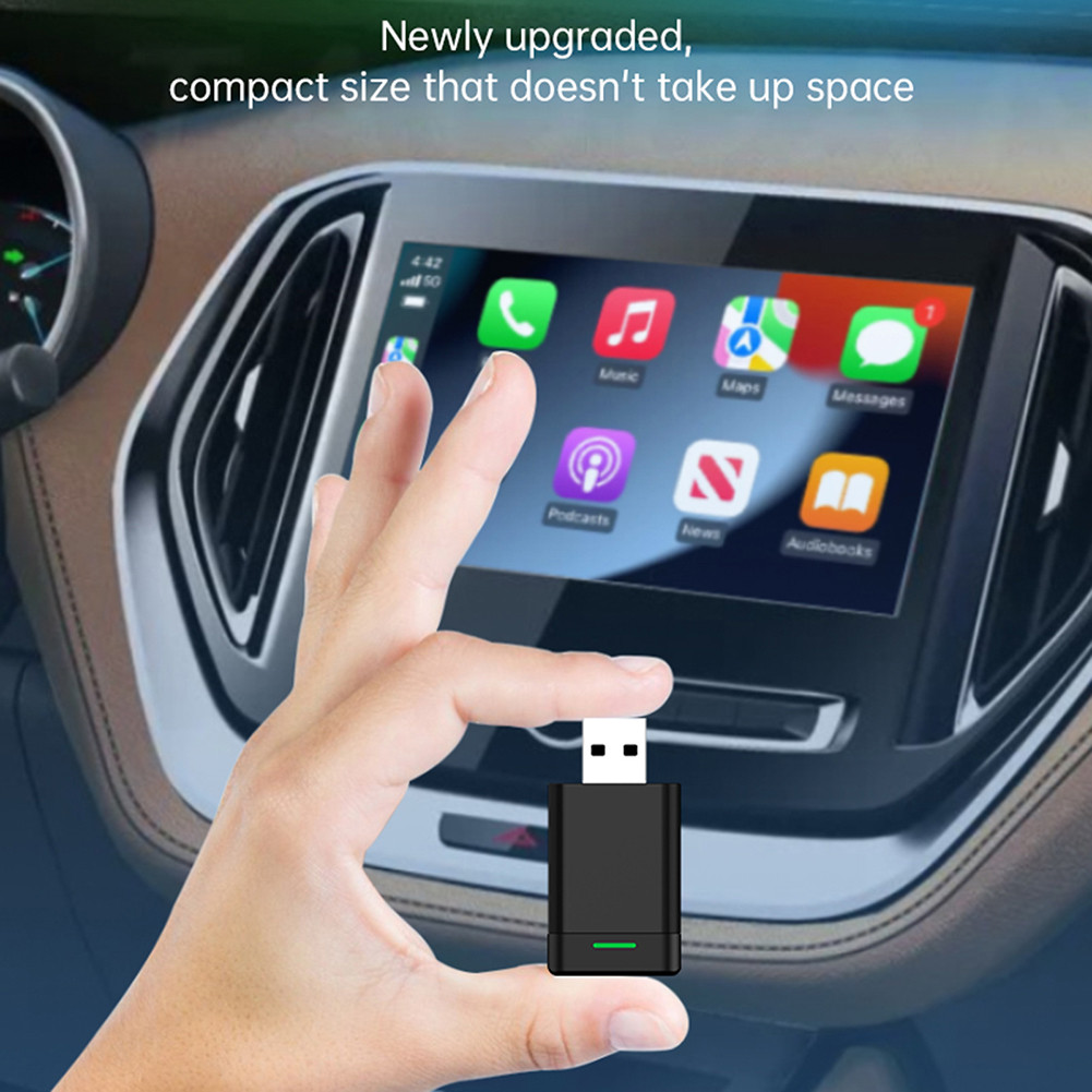 Wireless CarPlays Androids Auto Adapter Convert Wired To Wireless With ...
