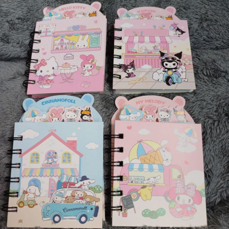 MCC Note ring divider SANRIO A7 2220 cinnamoroll kuromi melody hello ...
