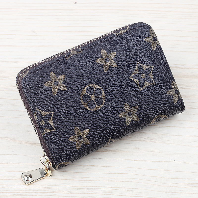 POPMAKER SHOP Dompet Kartu K04 Dompet Kartu Import dengan Lidah Desain Minimalis & Murah untuk Wanita Slot Kartu Lengkap​ COD - Gambar 2