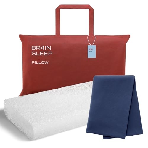 BRAIN SLEEP Pillow 9-Gradation Washable Sleep Pillow with Cover