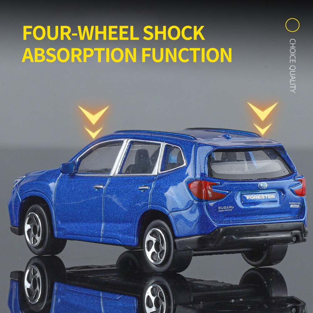 KLT 1:64 Subaru Forester Diecast Model Car Alloy Cars Toys