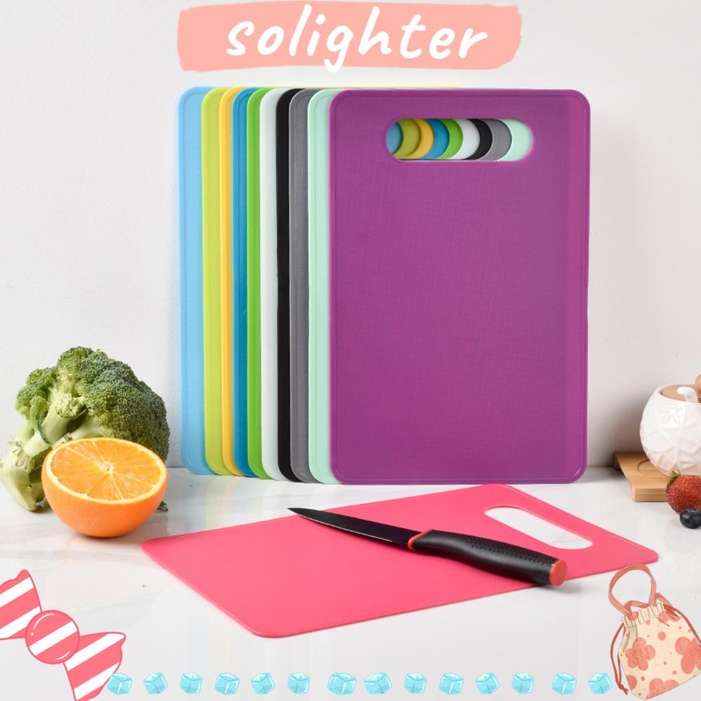 SOLIGHTER Chopping Board, PP Eco-Friendly Kitchens Plastic Cutting ...