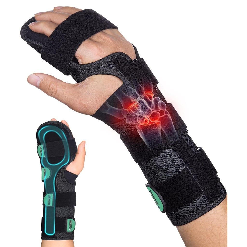 Resting Hand Splint for Stroke Recovery & Carpal Tunnel Relief - Night ...