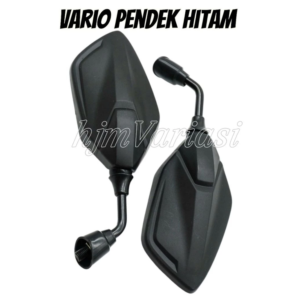 Sepasang spion vario 125 new tangkai pendek buat motor honda yamaha pcx mio beat vario - Gambar 4