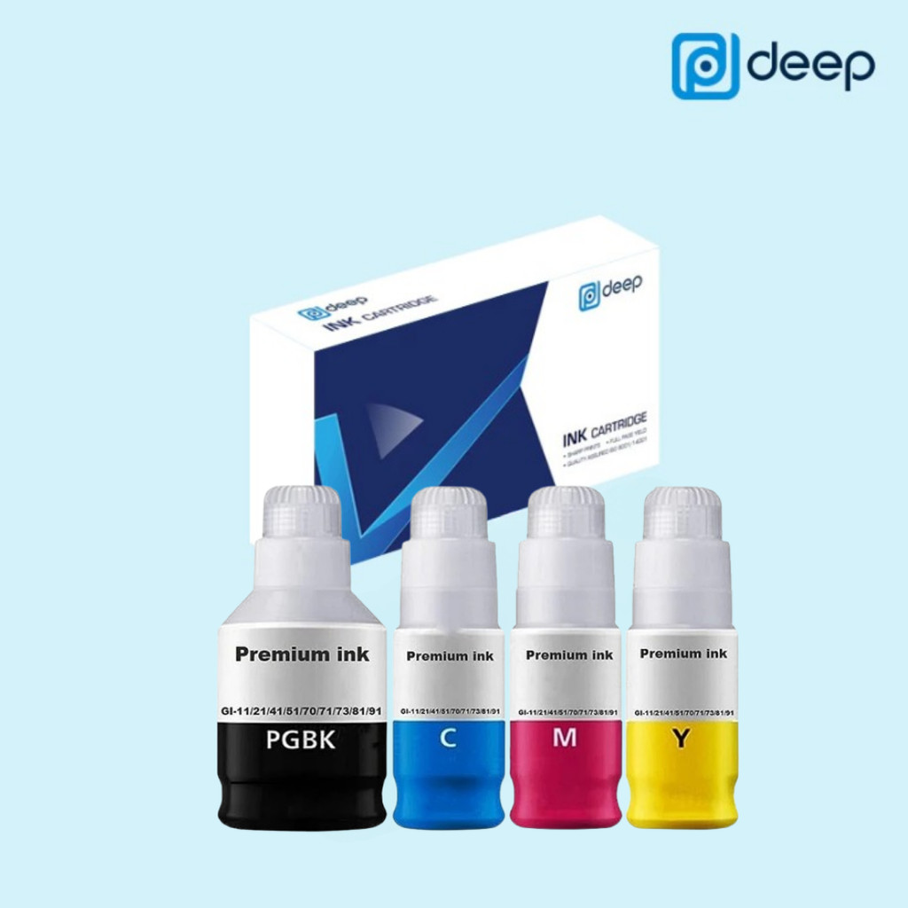 Deep GI-71 GI71 71(135ml) Bottle Black Cyan Magenta Yellow Ink ...