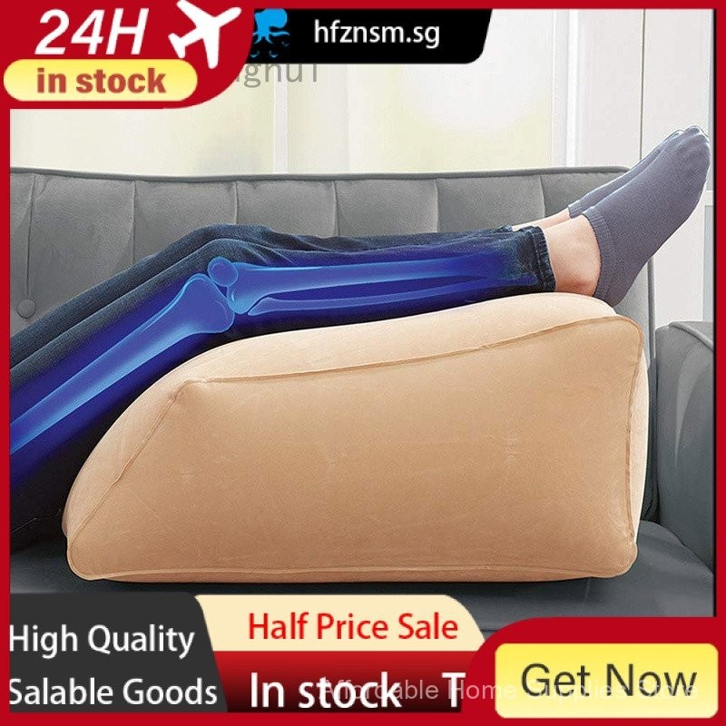 【Available】Leg Ramp Inflatable Leg Pillow Wedge Pillow Elevates Legs ...