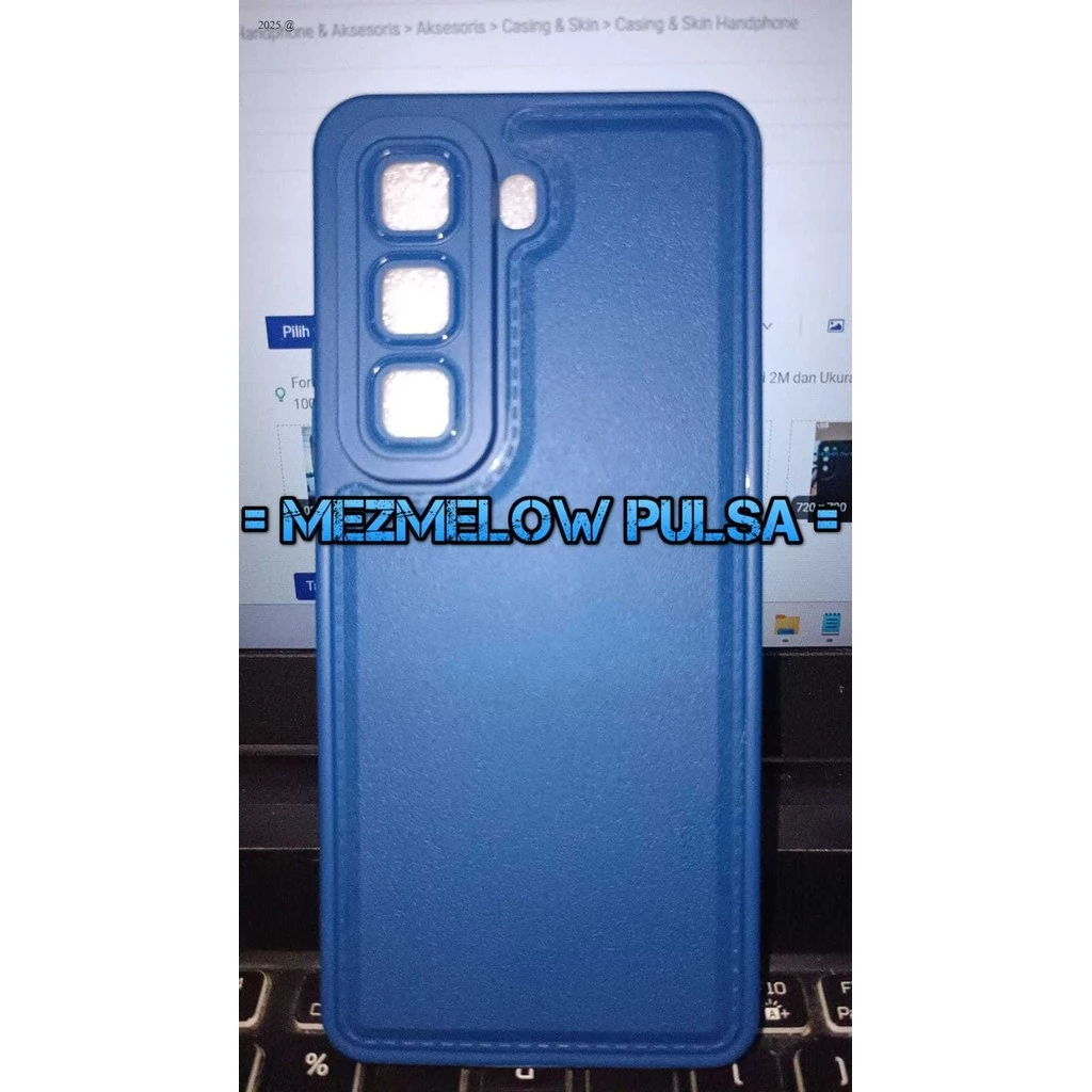 Silicone Caseng Soft Case Softcase Leather Casing INFINIX HOT 50 4G - Gambar 2