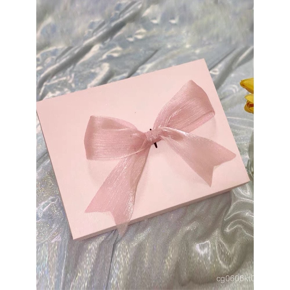 Exquisite Gift Box Rectangular Women's Style Empty Box Pink Wedding Box ...