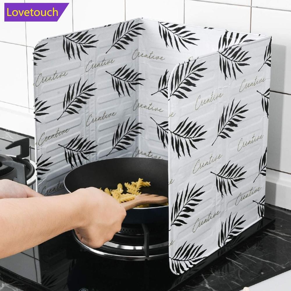 LOVETOUCH Aluminium Foil Kitchen Oil Anti Splatter Shield Guard Cooking ...