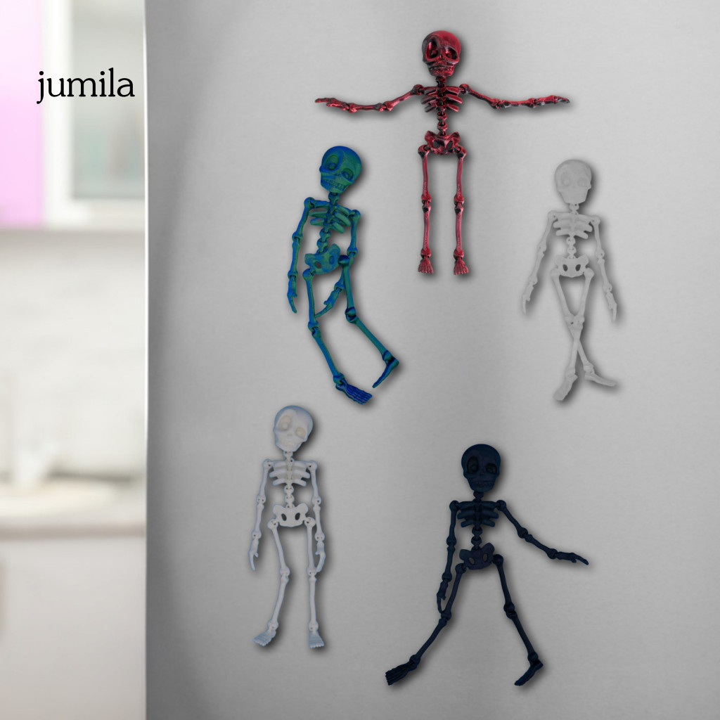 Cartoon Eyes Skeleton Magnet Skeleton Magnet for Refrigerator Spooky 3d ...