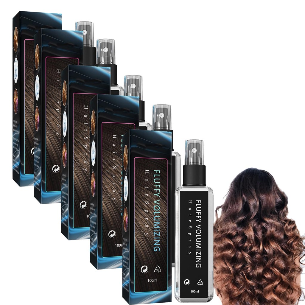 Natürliches Pflanzenprotein-Haarspray Für Mehr Volumen & Fülle – Leichter Halt Ohne Klebriges Gefühl | 100ml