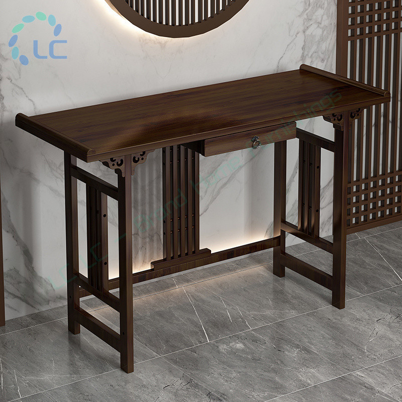 New Chinese Style Console Table Living Room Retro Bench Hall Long Table ...