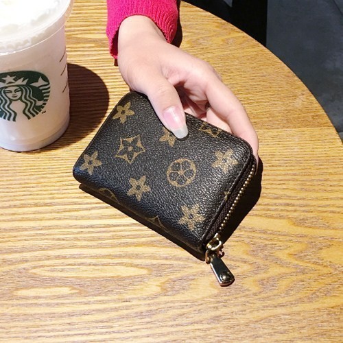 POPMAKER SHOP Dompet Kartu K04 Dompet Kartu Import dengan Lidah Desain Minimalis & Murah untuk Wanita Slot Kartu Lengkap​ COD - Gambar 3